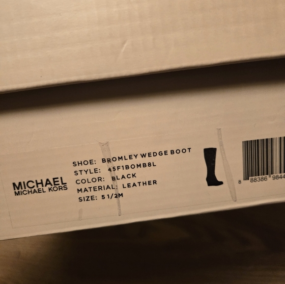 michael kors bromley wedge boots - Picture 2 of 12